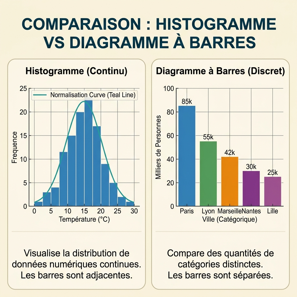 Comparaison des géométries 1D